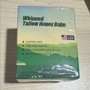 Whipped Tallow Honey Balm Lavender Scent NeW sealed body face  moisturizer